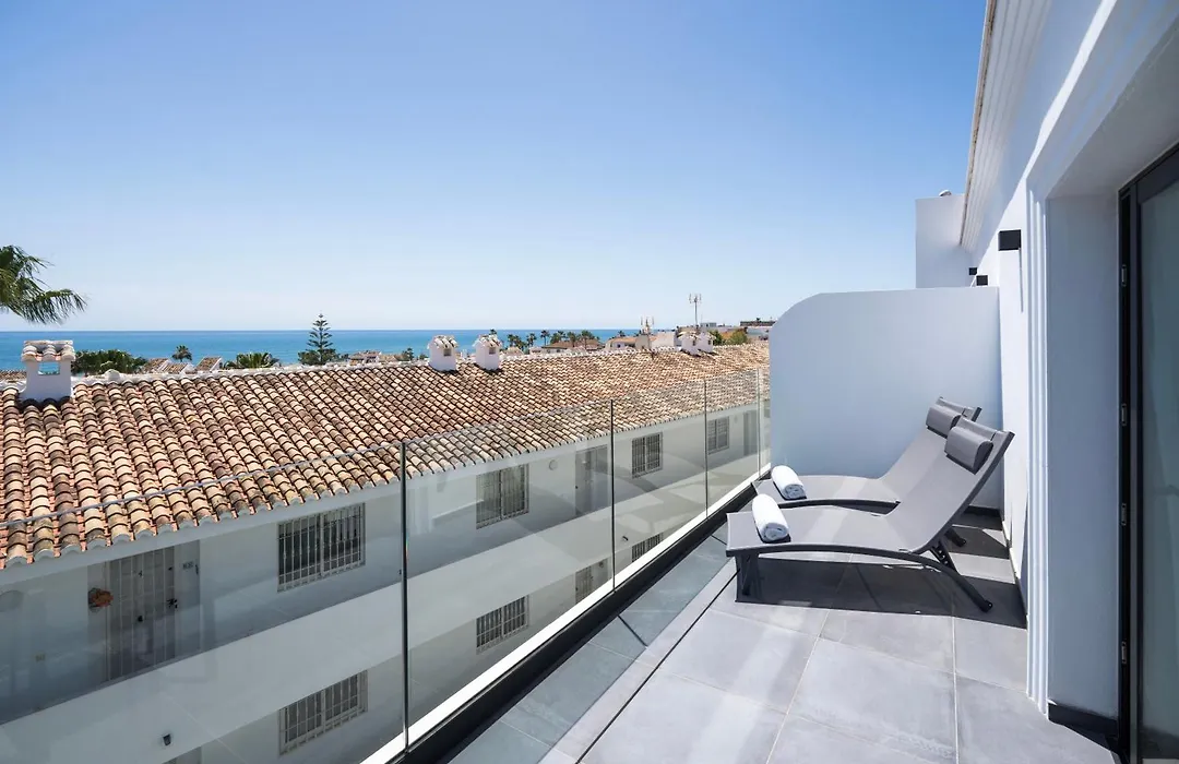 The Orange House Boutique Hotel And Upstairs Rooftop Bar Center Of La Cala De Mijas 100M From The Beach-1